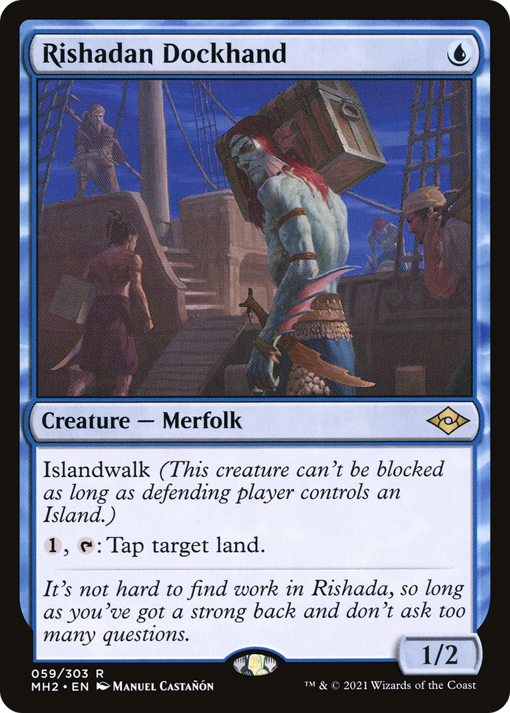 Rishadan Dockhand (MH2-059) - Modern Horizons 2 [Rare]