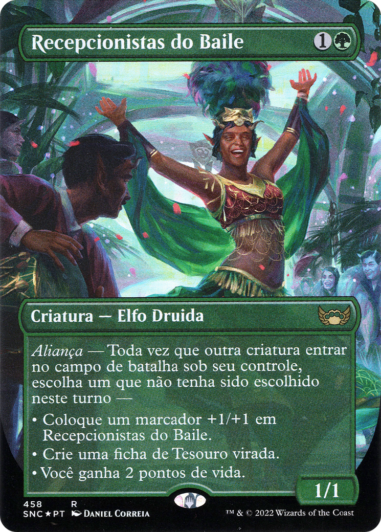 Gala Greeters (SNC-458) - Streets of New Capenna (Borderless) Foil [Rare]