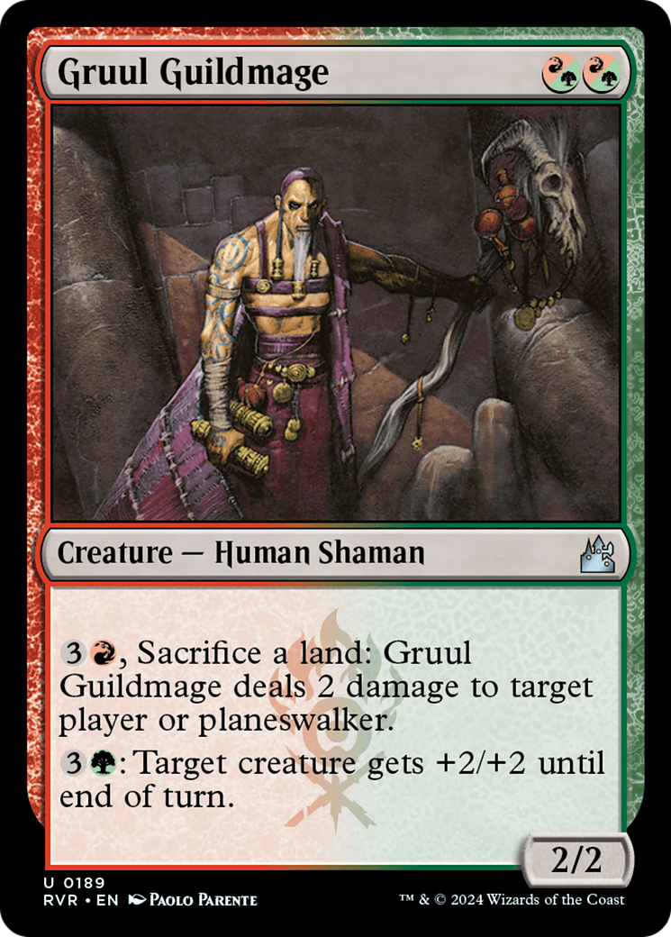 Gruul Guildmage (RVR-189) - Ravnica Remastered [Uncommon]