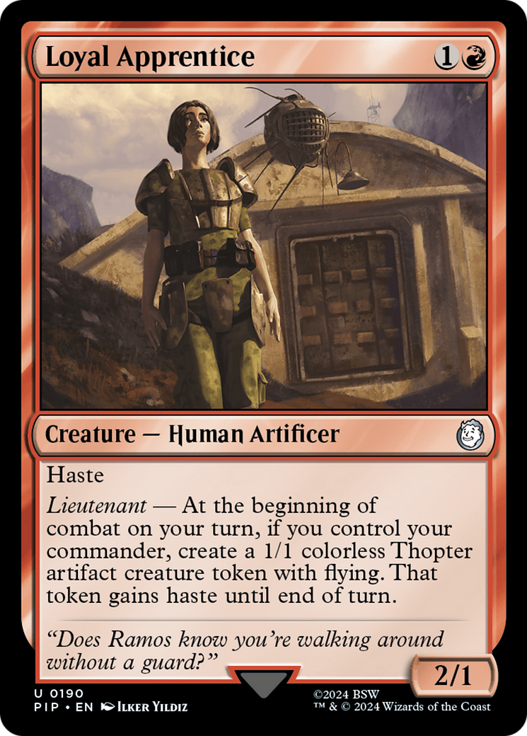 Loyal Apprentice (PIP-190) - Fallout [Uncommon]
