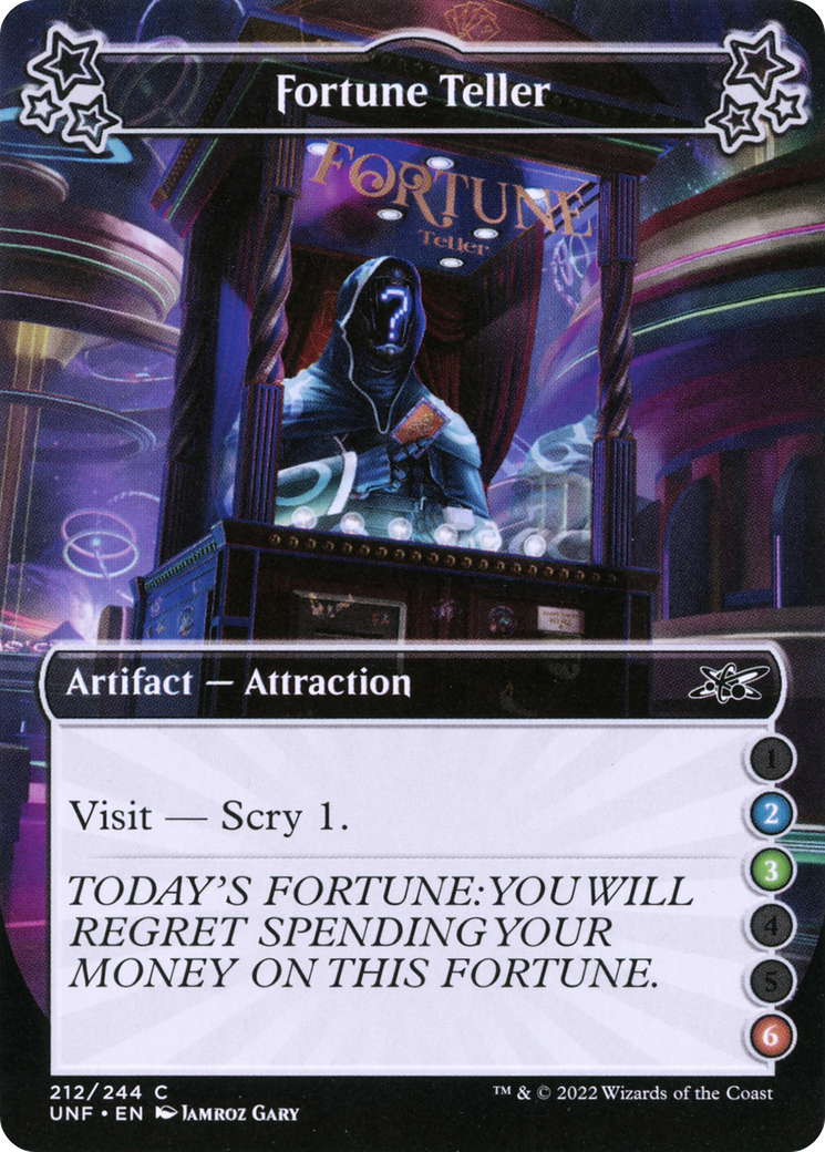 Fortune Teller (UNF-212A) - Unfinity Foil [Common]