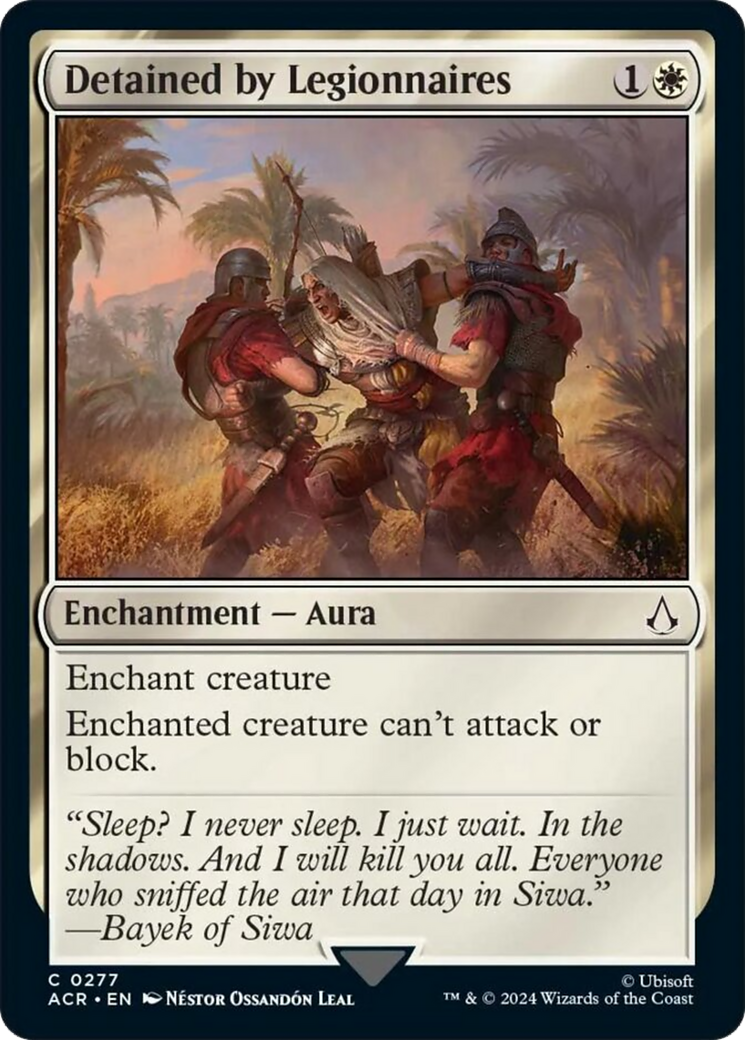 Detained by Legionnaires (ACR-277) - Assassin's Creed [Common]