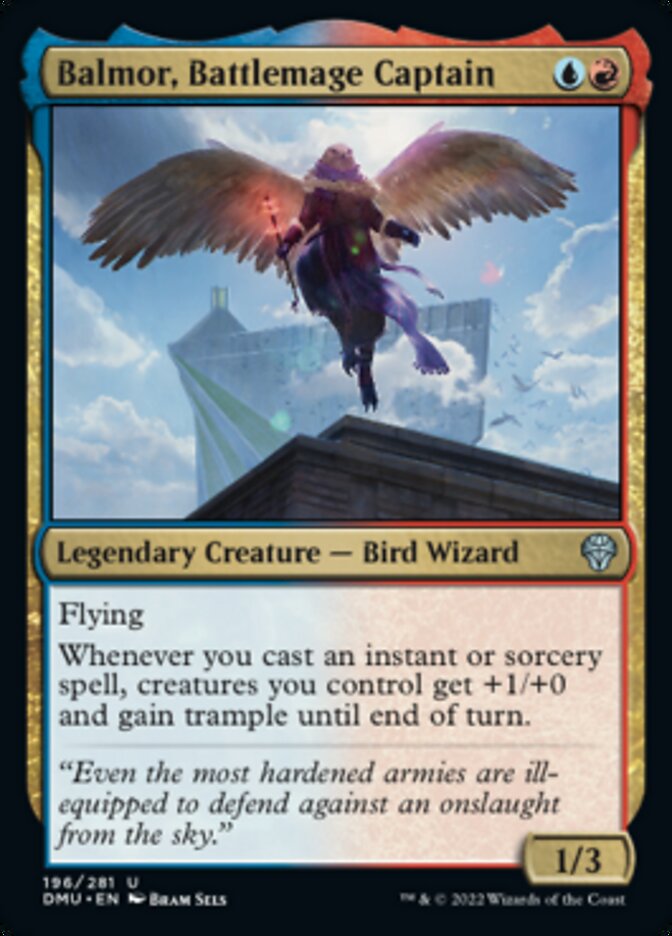 Balmor, Battlemage Captain (DMU-196) - Dominaria United [Uncommon]