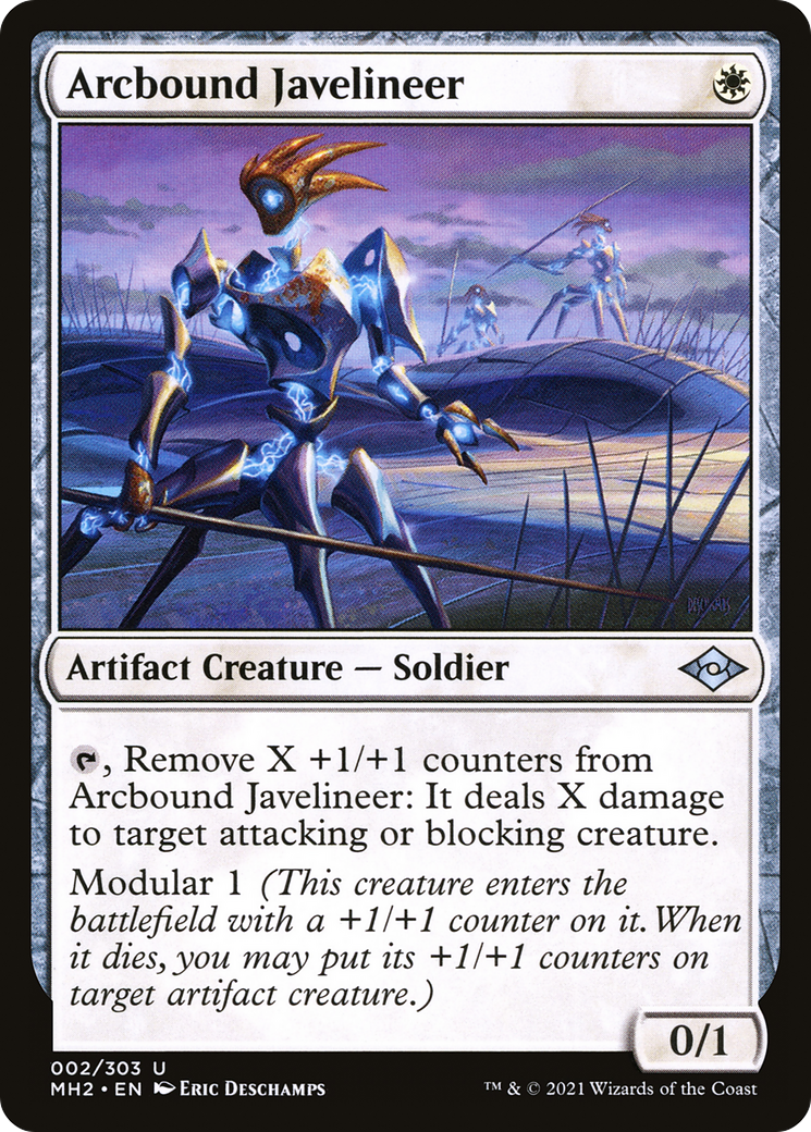 Arcbound Javelineer (MH2-002) - Modern Horizons 2 [Uncommon]