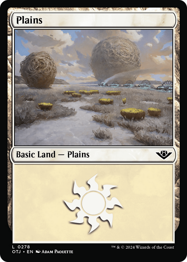 Plains (OTJ-278) - Outlaws of Thunder Junction [Common]
