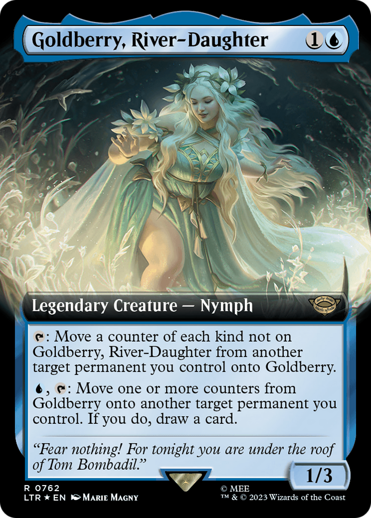 Goldberry, River-Daughter (LTR-762) - The Lord of the Rings: Tales of Middle-earth: (Extended Art) Surge Foil [Rare]