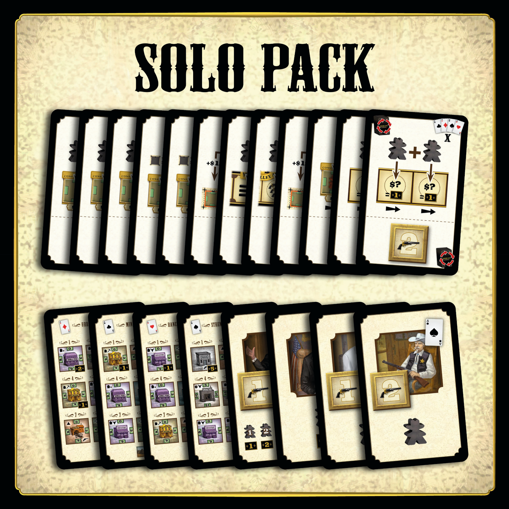 Carson City: Solo Pack (English)