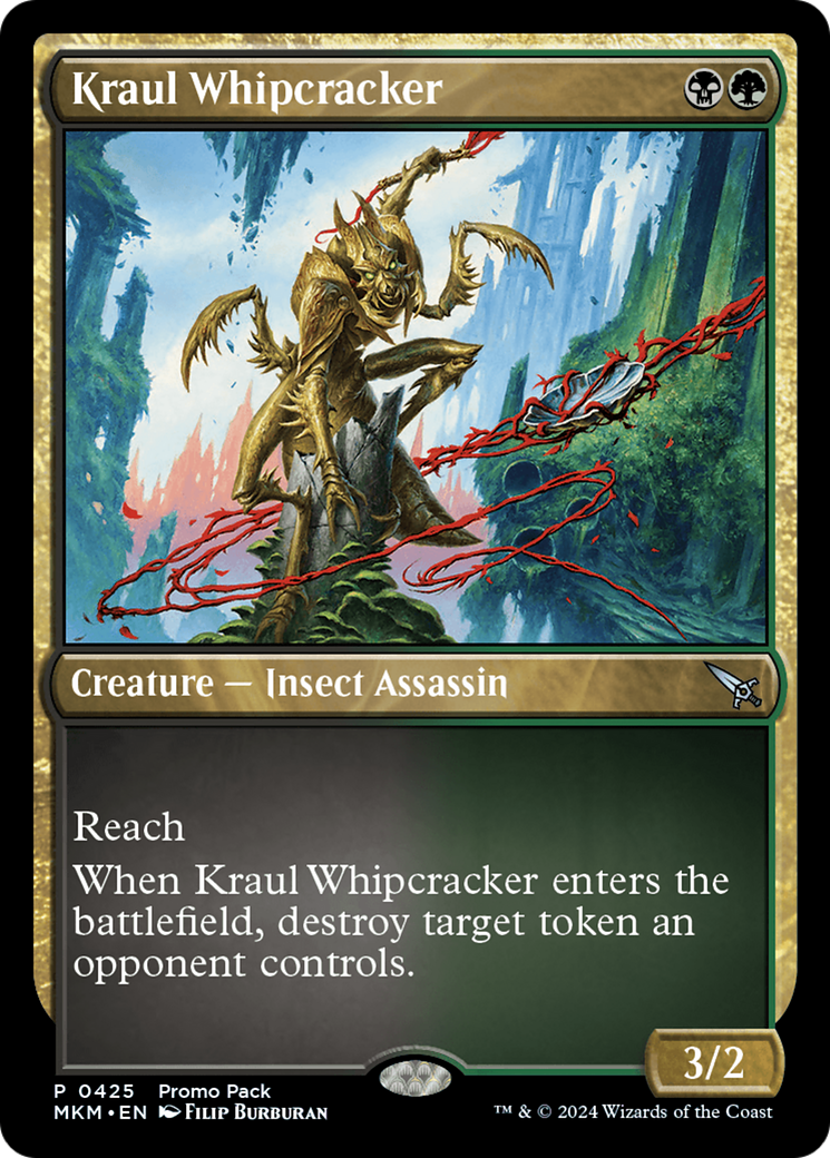 Kraul Whipcracker (MKM-425) - Murders at Karlov Manor Foil [Uncommon]