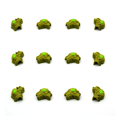 BGExpansions - Root - The Homeland Expansion – Frog Clearing Markers (12 pieces)