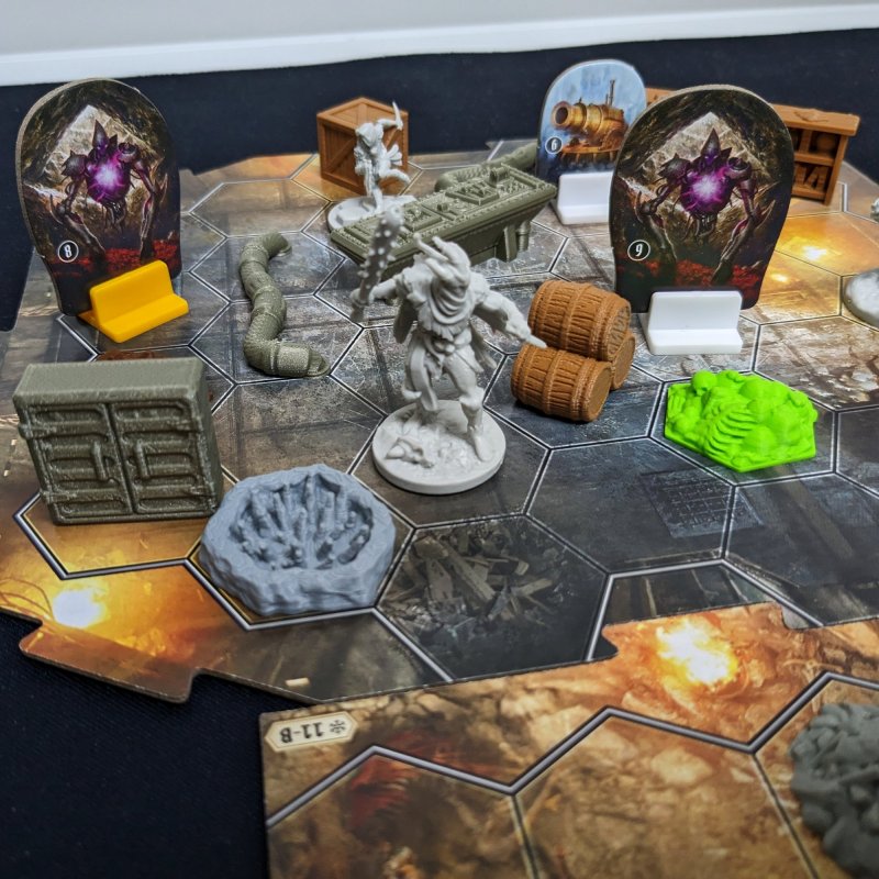 BGExpansions - Frosthaven - Full Scenery Pack (156 Pieces)