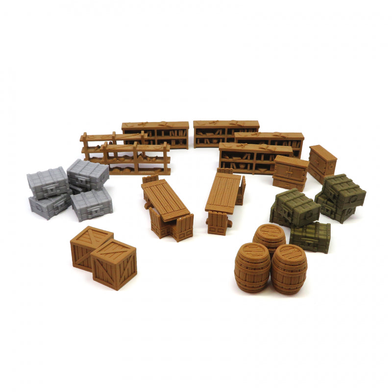 BGExpansions - Gloomhaven - Full Scenery Pack (139 Pieces)