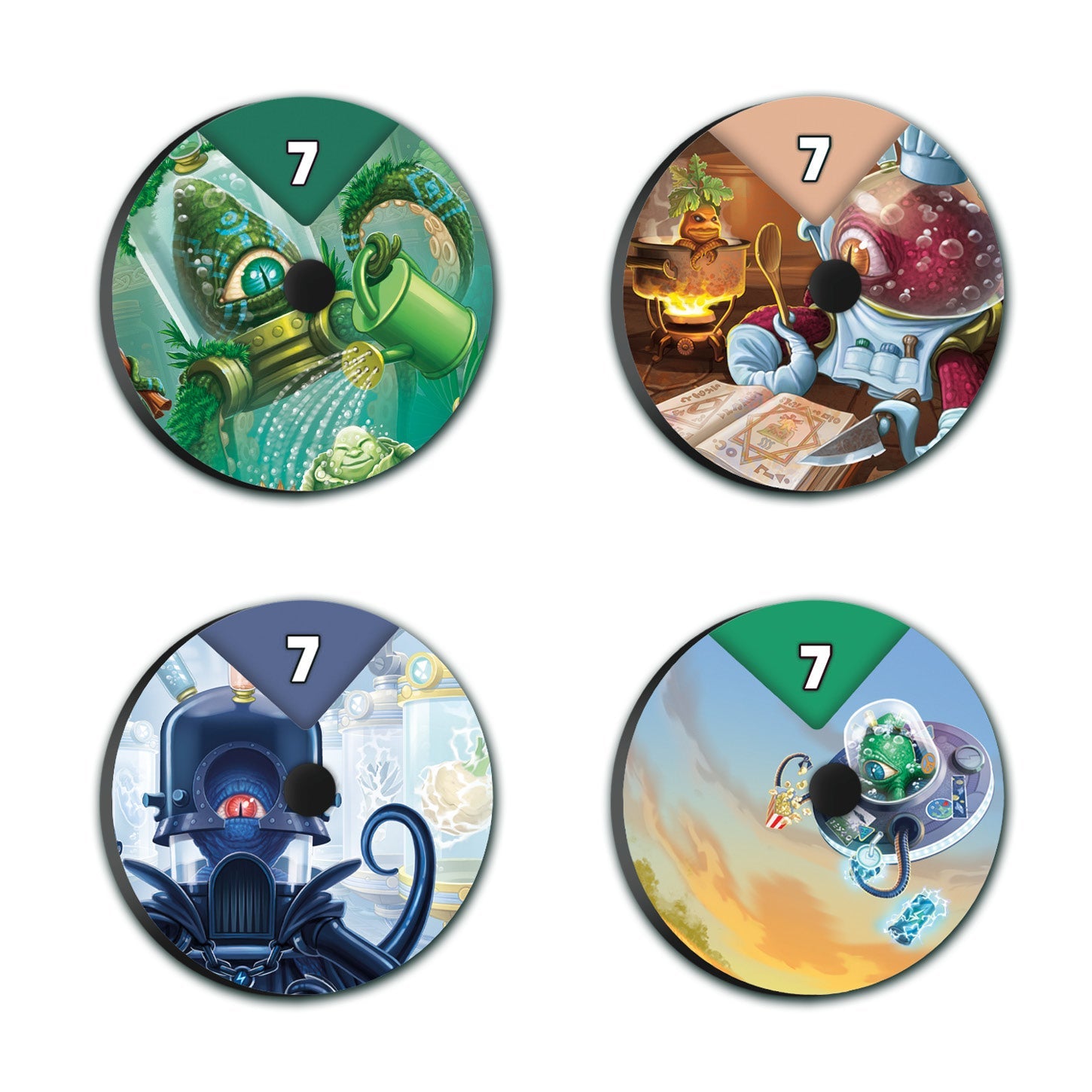 Mindbug: Battlefruit - Life Trackers