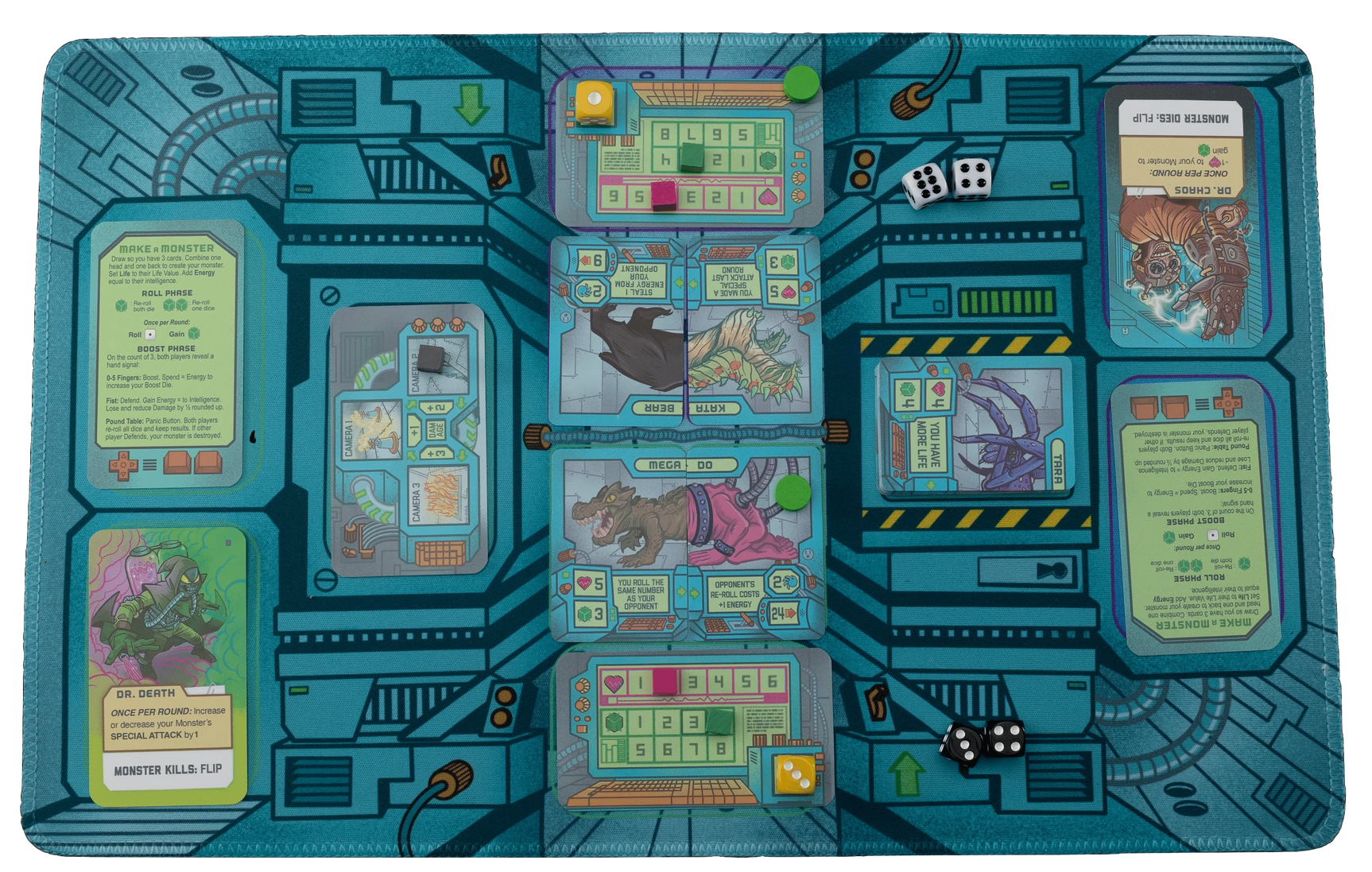 Dice Clash // Mint-Tin Monster Mash-Up Battle Playmat