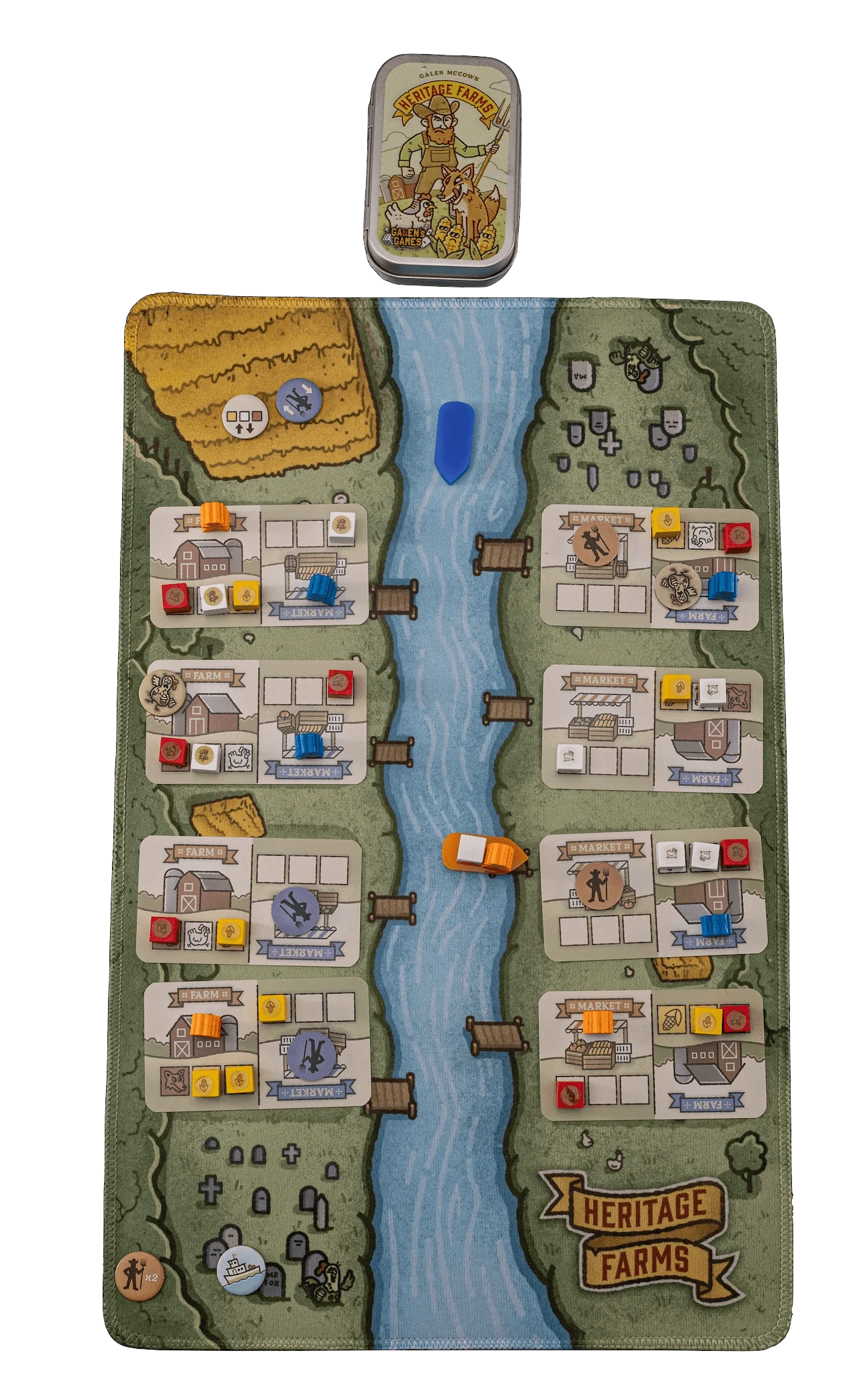 Heritage Farms // Verdant Arizona Strategy Playmat