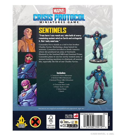 Marvel: Crisis Protocol: Sentinels Affiliation Pack