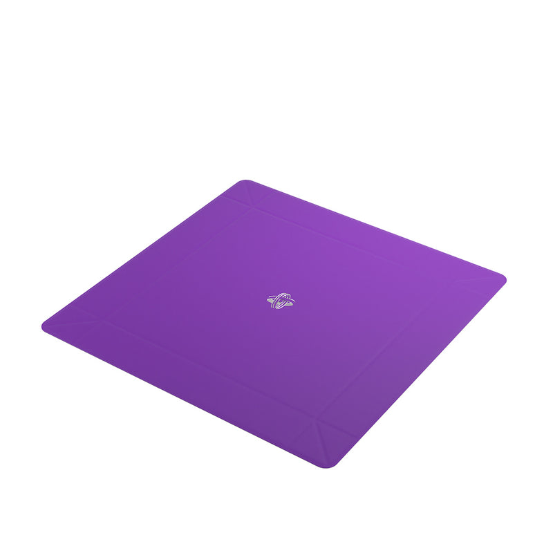 Magnetic Dice Tray: Square - Black / Purple