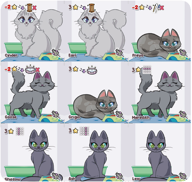 Way Too Many Gray Cats! *PRE-ORDER*