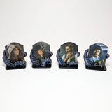 Top Shelf Gamer - Eldritch Horror Investigator Stands (Set of 4)