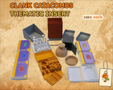 BGisGood - Clanks! Catacombs Board Game Thematics Insert Organizer - All Set 6 Players Magnet