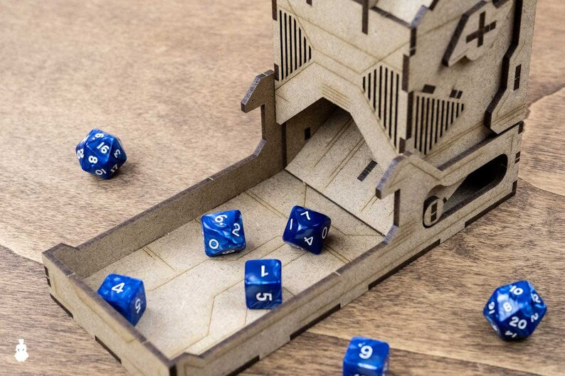 The Dicetroyers -  The Ark – All In One Dice Tower and Dice Holder (Italy Import)