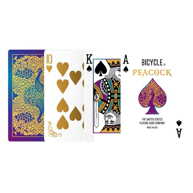 Bicycle Playing Cards - Purple Peacock