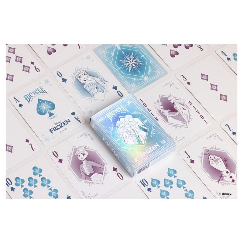 Bicycle Playing Cards - Disney Frozen Blue