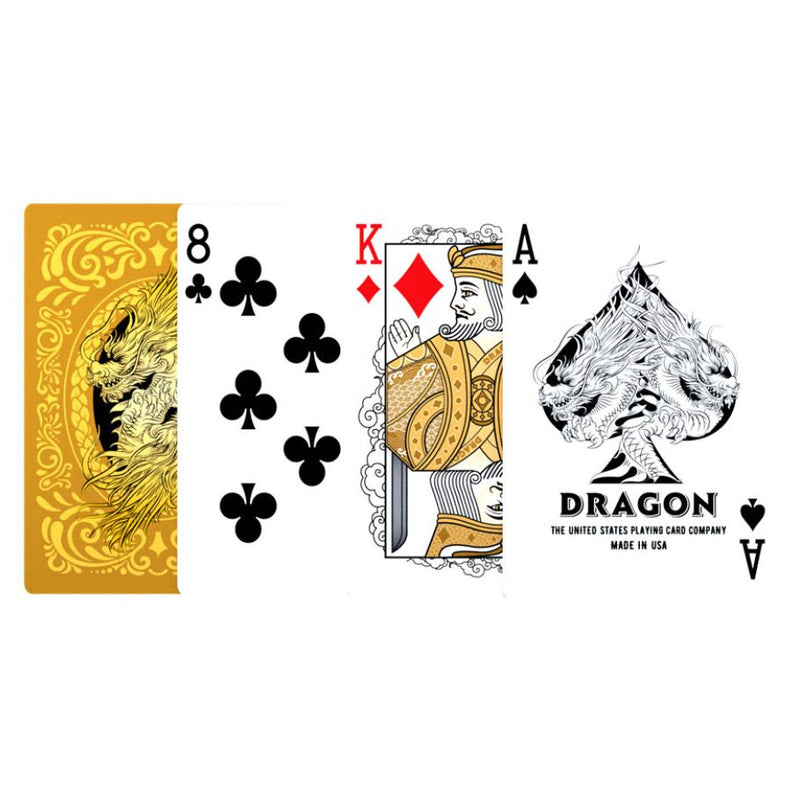 Bicycle Playing Cards - Dragon Gold