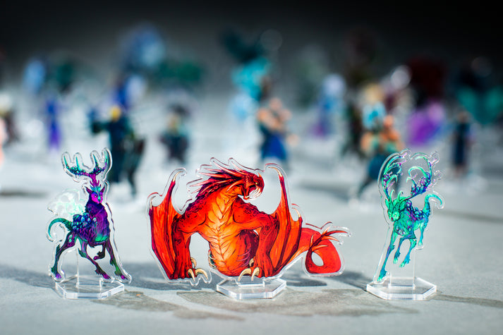 Kinfire Chronicles Upgrade Kit (Standees & Bases Only)