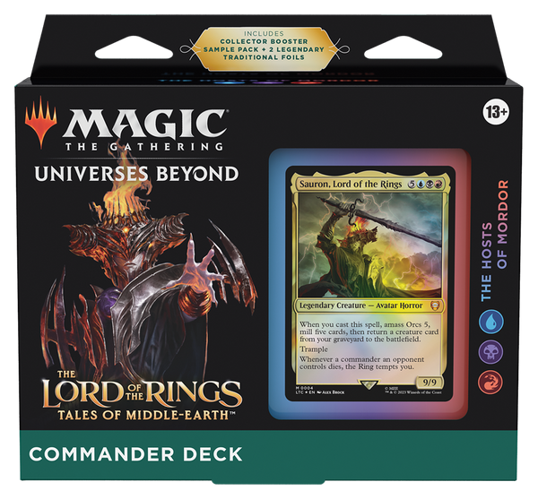 Magic: The Gathering - The Lord of the Rings: Tales of Middle-Earth - Commander Deck - The Hosts of Mordor