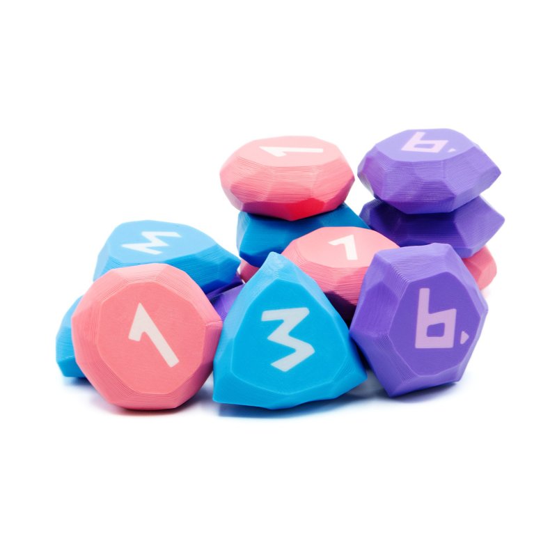 BGExpansions - The Vale of Eternity: Magic Stone Tokens / Coins (42 Pieces)