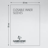 Gamegenic - Prime Sleeves: Closable Inner Sleeves (100ct) (Repackaging) *PRE-ORDER*