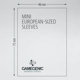Gamegenic - Matte Mini European-Sized Sleeves (50ct) (Repackaging)