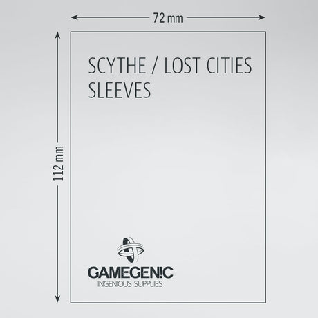 Gamegenic - Matte Scythe / Lost Cities Sleeves (60ct) (Repackaging)