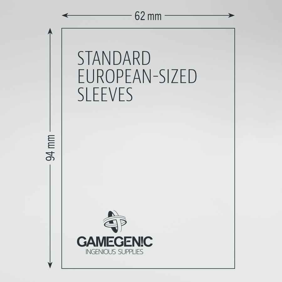 Gamegenic - Prime Standard European-Sized (50ct) (Repackaging)