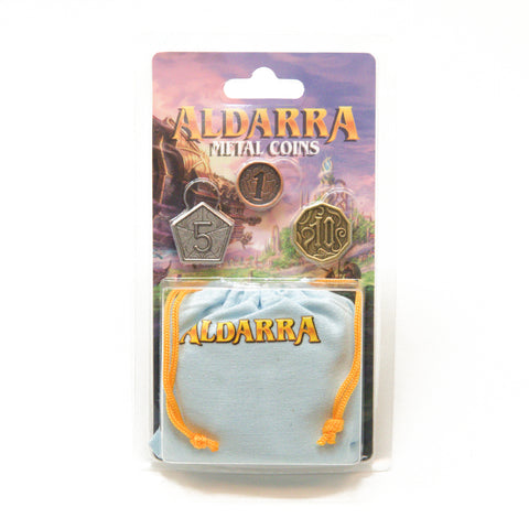 Aldarra - Premium Metal Coin Set (Blue Bag)