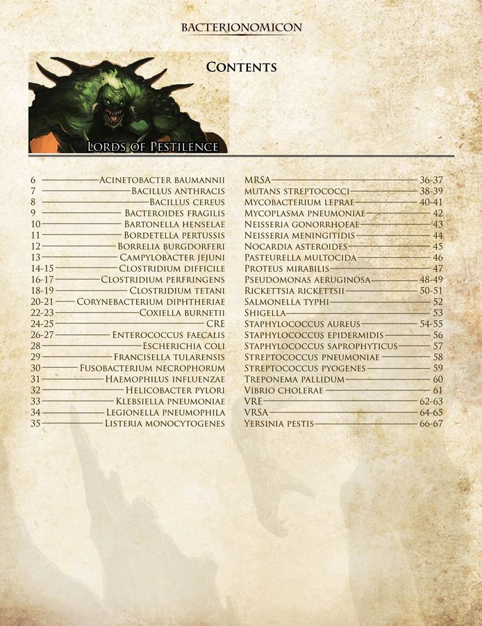 Healing Blade: Defenders of Soma- Bacterionomicon (Book)