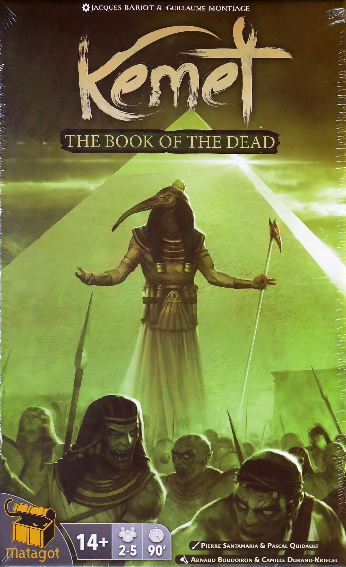Kemet: Blood and Sand – Book of the Dead (English-only Edition)