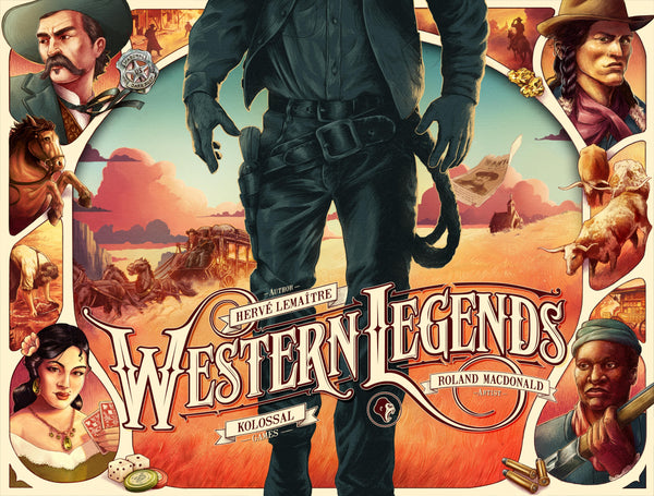 Western Legends: Big Box (Wooden Insert + KS Promo) (Open Box)