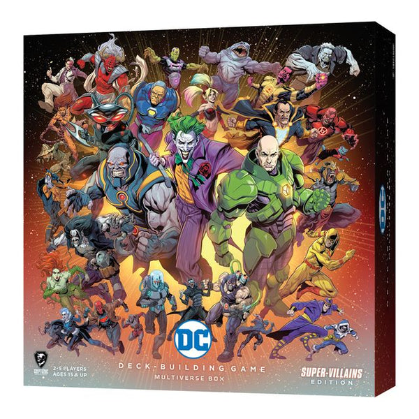 DC Deck-Building Game: Multiverse Box Version 2 - Super-Villains Edition (Kickstarter Edition)