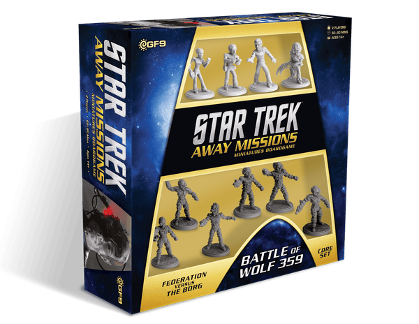 Star Trek: Away Missions Miniatures Boardgame - Core Set