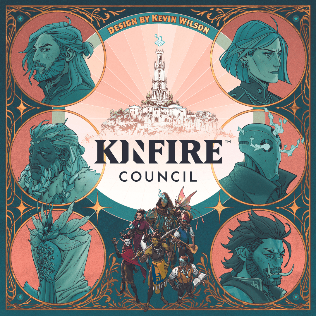 Kinfire Council *PREORDER* Board Game Bliss