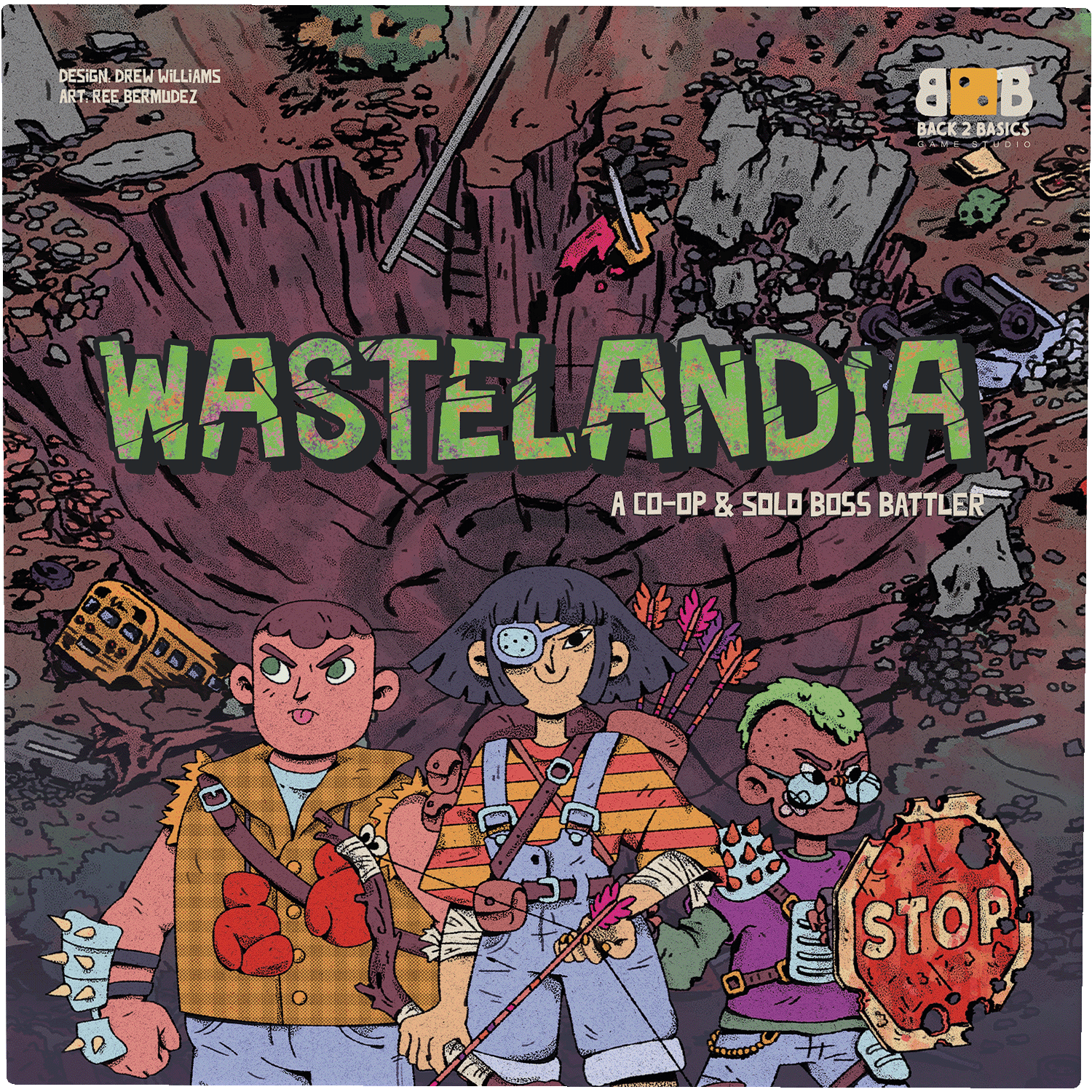 Wastelandia: A Co-op & Solo Boss Battler *PRE-ORDER*