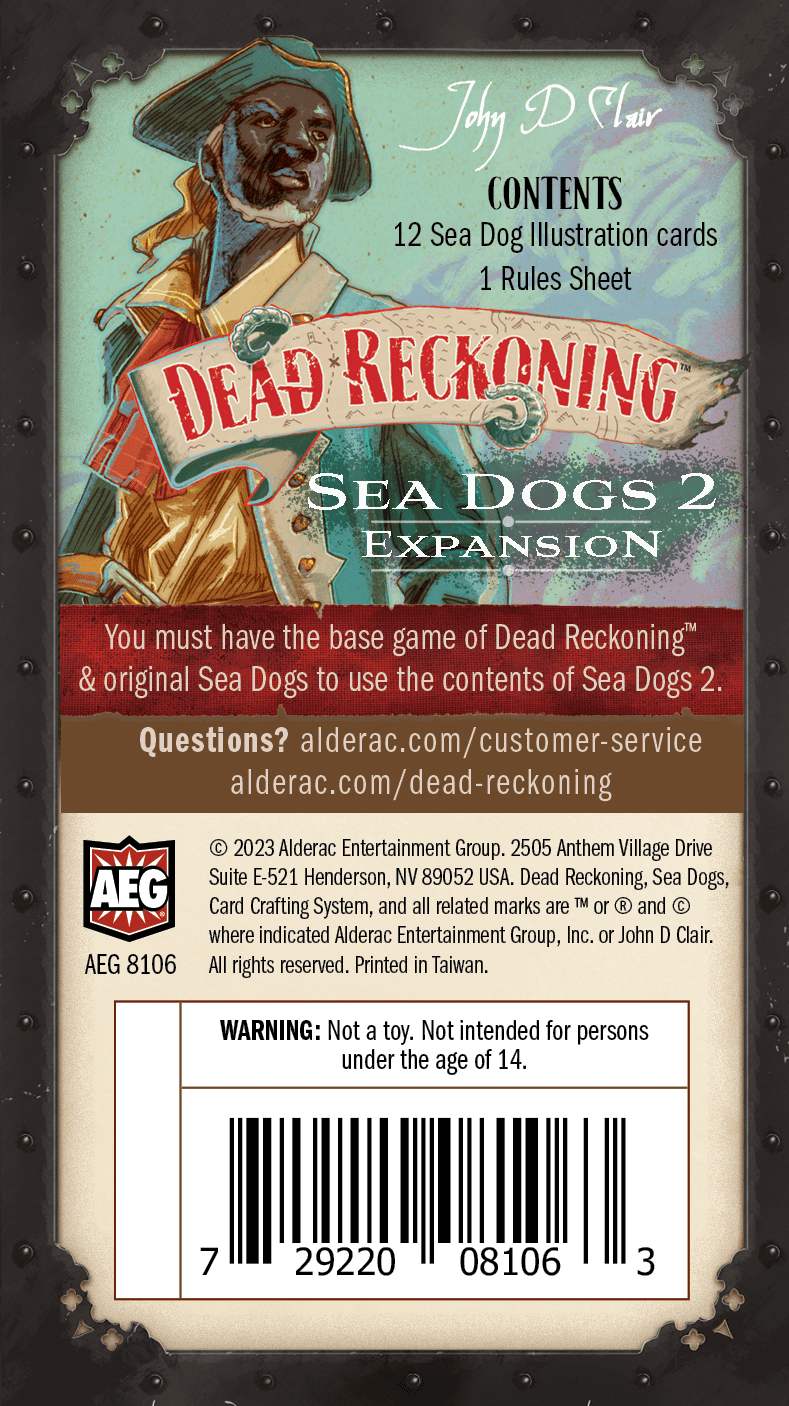Dead Reckoning: Sea Dogs Expansion 2