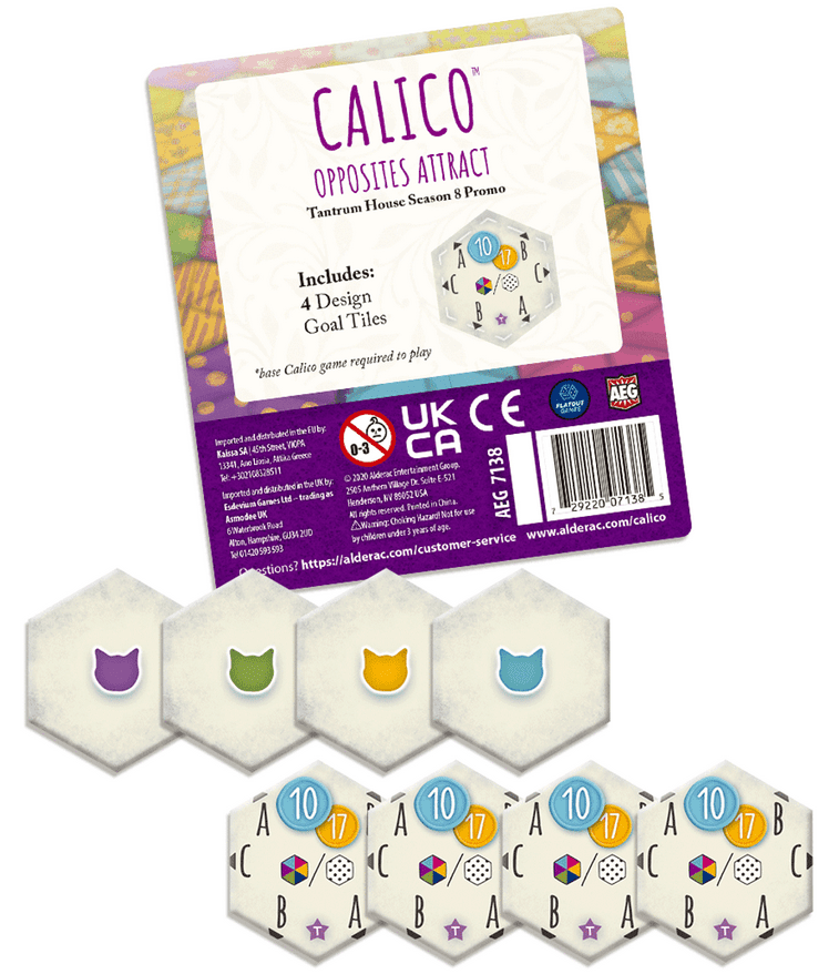 Calico:  Opposites Attract Tantrum House Promo Tiles