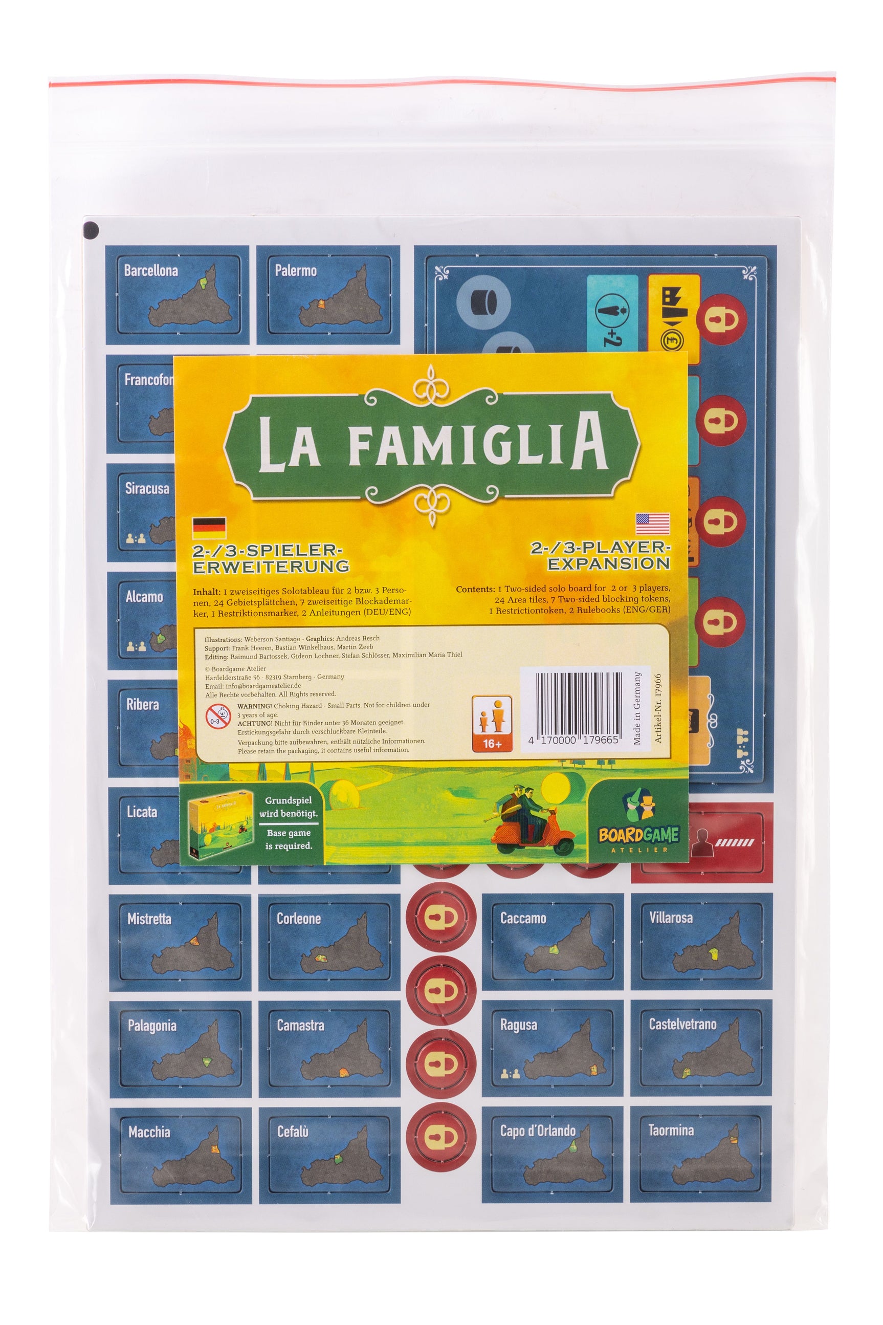 La Famiglia: Expansion for 2 and 3 Players