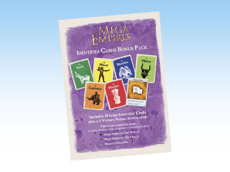 Mega Empires: Identifier Cards – Bonus Pack