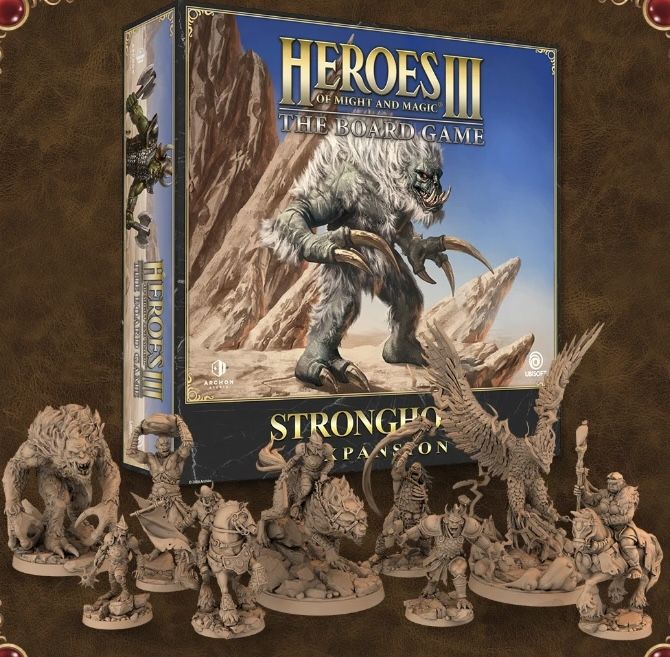 Heroes of Might and Magic III: The Board Game – Stronghold Expansion *PRE-ORDER*