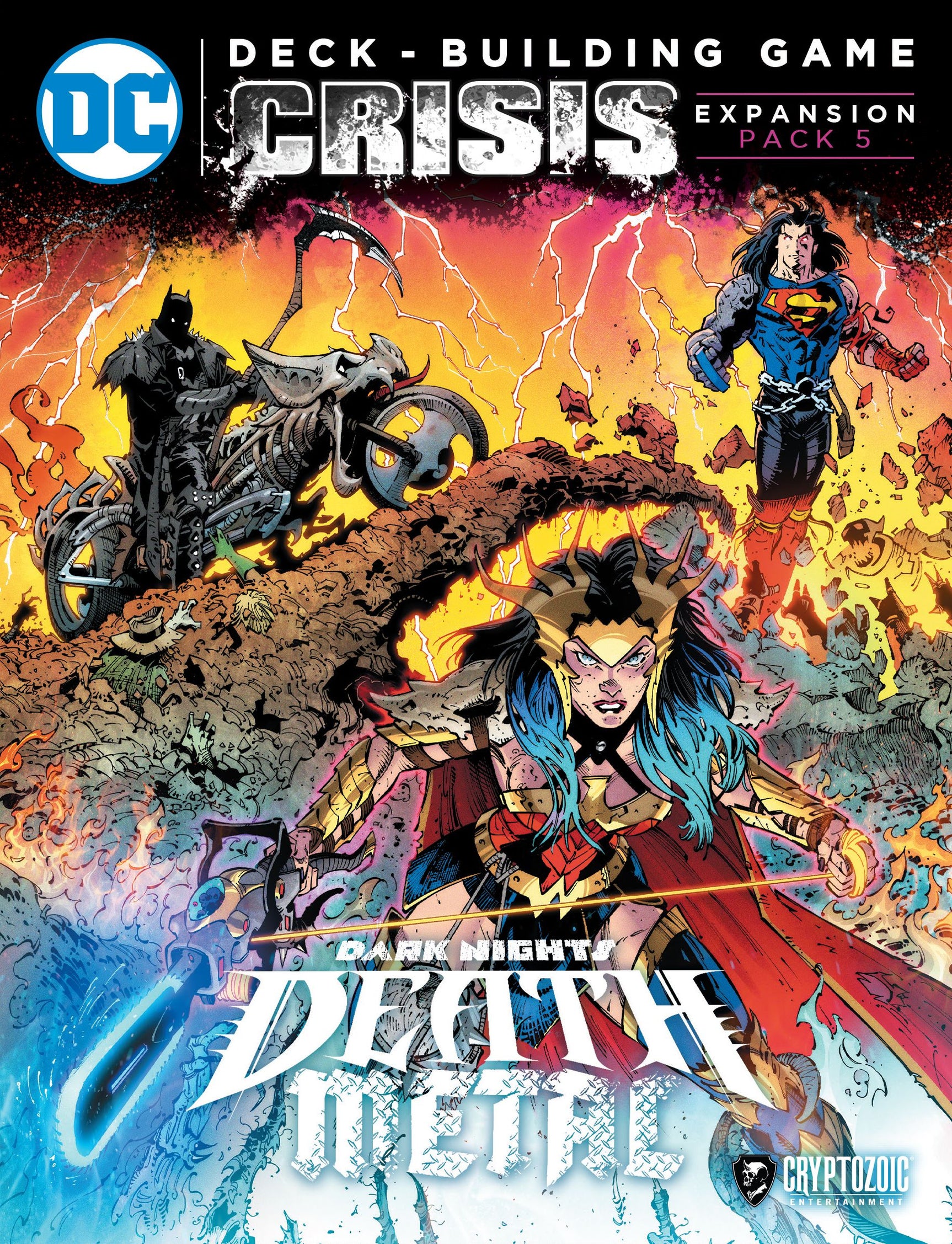DC Deck-Building Game: Crisis Expansion Pack 5 – Dark Nights: Death Metal