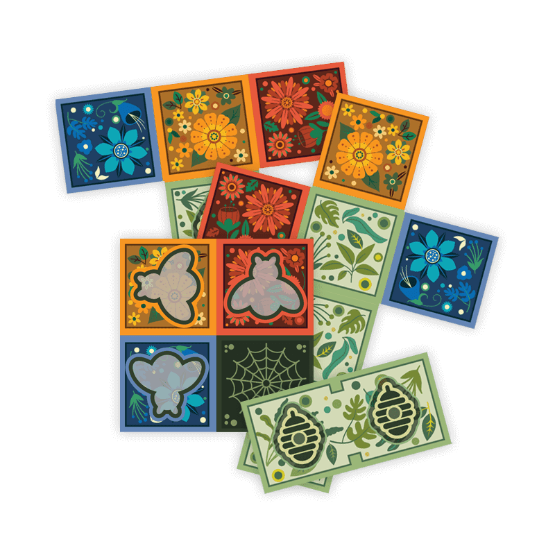 Flower Fields: Flower Mix Promo Tiles