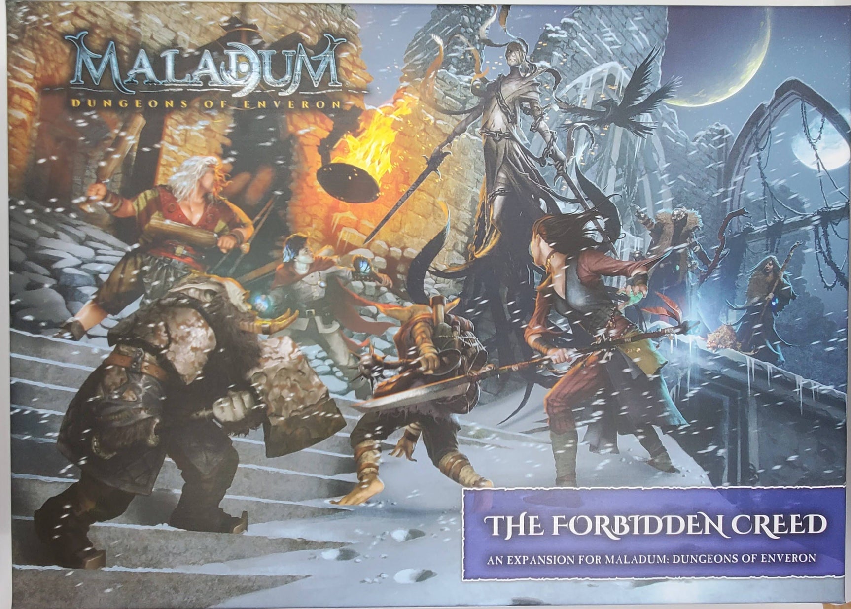 Maladum: Dungeons of Enveron – The Forbidden Creed Expansion